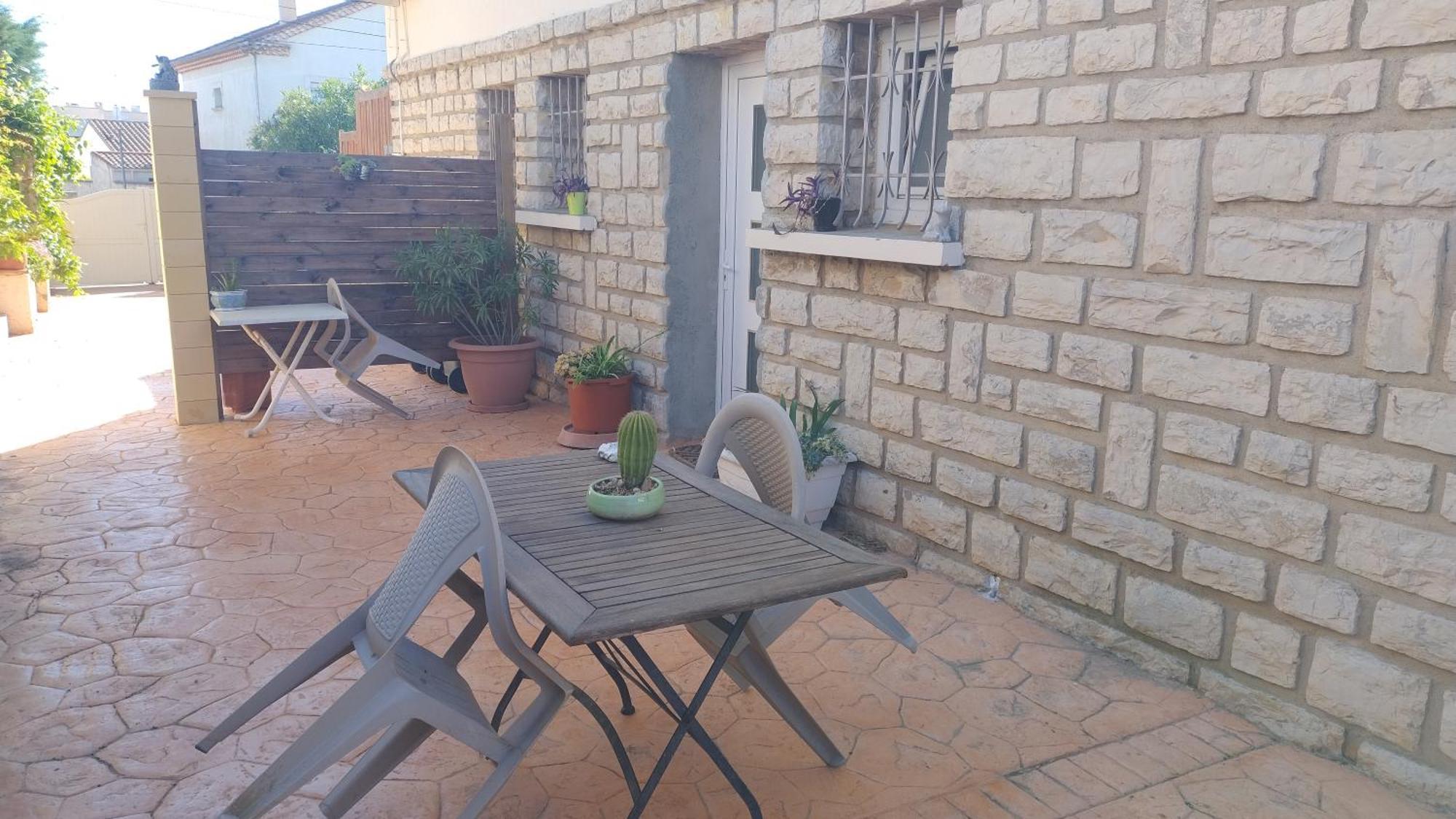 Appartement Entre Mer Et Gardiole Frontignan Extérieur photo